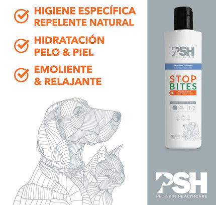 PSH Shampoo Stop Bites Hogar 300ml (Repelente)
