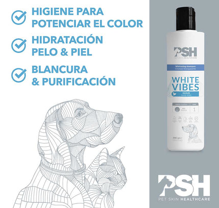 PSH Shampoo White Vibes Hogar 300ml (Mantos Blancos)