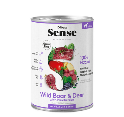 Dibaq Sense, Alimento Húmedo Lata 380gr