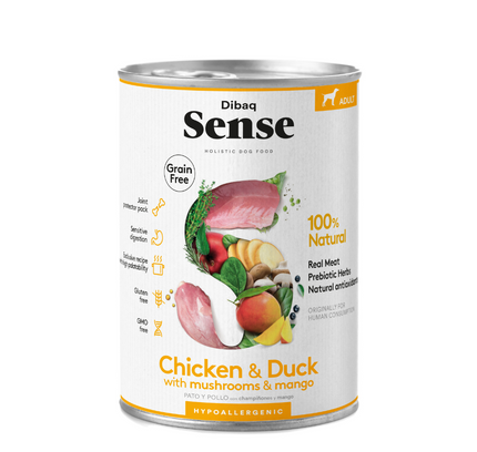 Dibaq Sense, Alimento Húmedo Lata 380gr