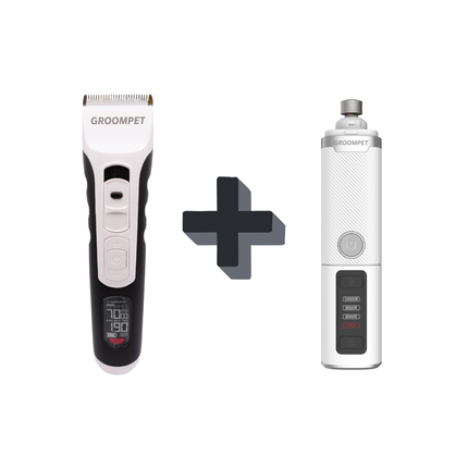 Trimmer Copper + limador Steel Groompet