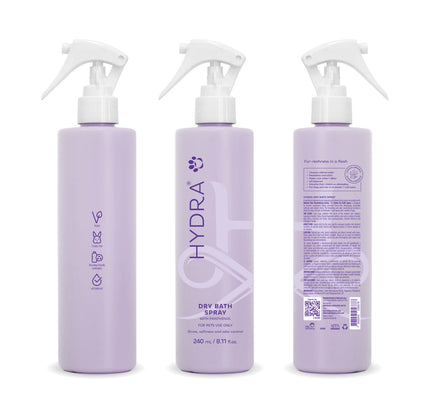 HYDRA Retail - Dry Bath Spray (Shampoo en Seco) 240ml