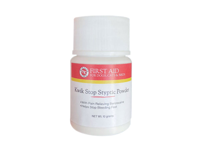 Polvo hemostático para uñas Kwik Stop Styptic Powder