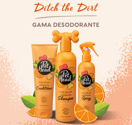 Pet Head Acondicionador Ditch The Dirt - 250ml (Olores)