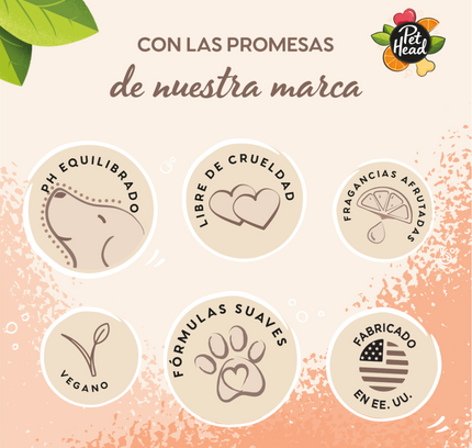 Pet Head Acondicionador Ditch The Dirt - 250ml (Olores)