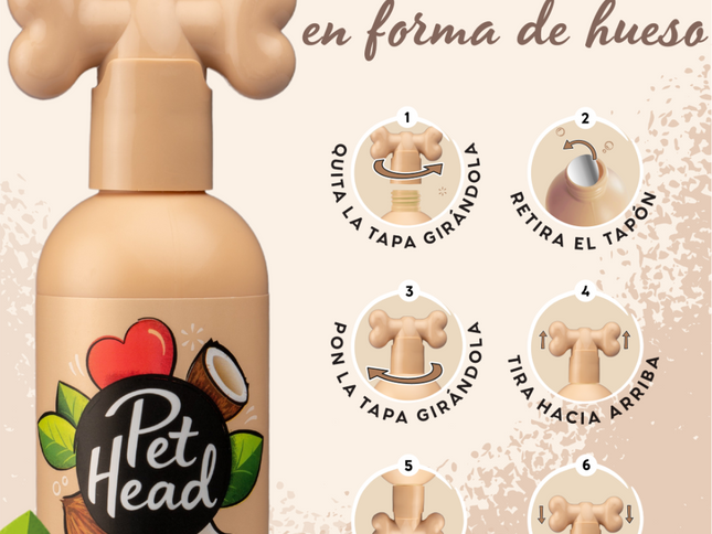 Pet Head Shampoo Sensitive Soul (Piel Sensible) - 475ml