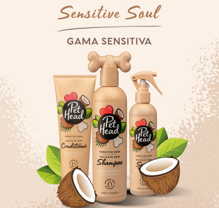 Pet Head Shampoo Sensitive Soul (Piel Sensible) - 475ml