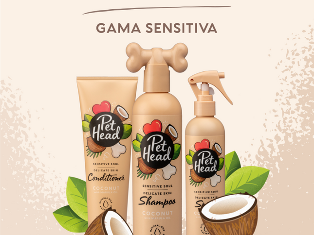 Pet Head Shampoo Sensitive Soul (Piel Sensible) - 475ml