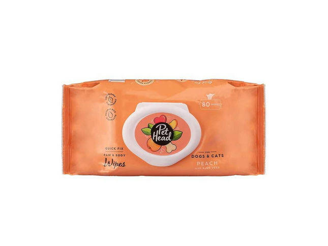 Pet Head Toallitas Humedas Quick Fix (80 unidades)