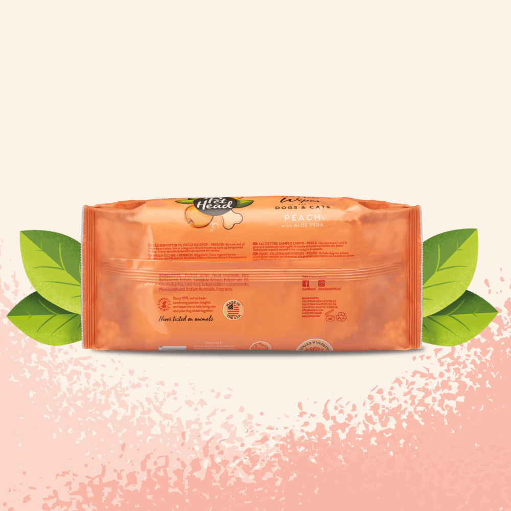 Pet Head Toallitas Humedas Quick Fix (80 unidades)