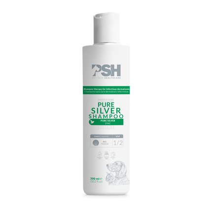 PSH Shampoo Pure Silver Hogar 300ml (Dermatosis)