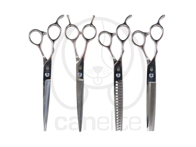 Set Tijeras Purple Dragon 7" Zurdos