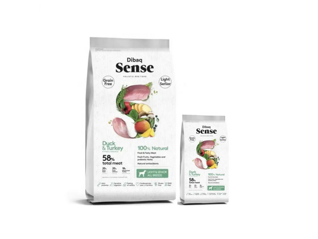 Dibaq Sense Alimento Holistic Pavo y Pato Light