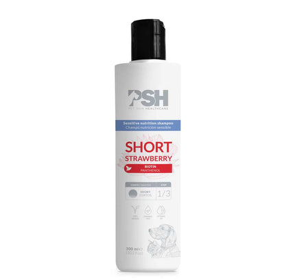 PSH Shampoo Short Strawberry Hogar 300ml (Manto Corto)