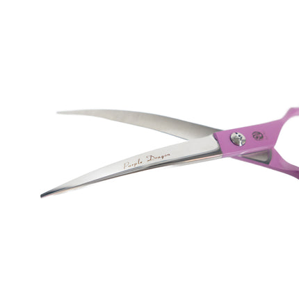 Tijera Curva Purple Dragon 7"