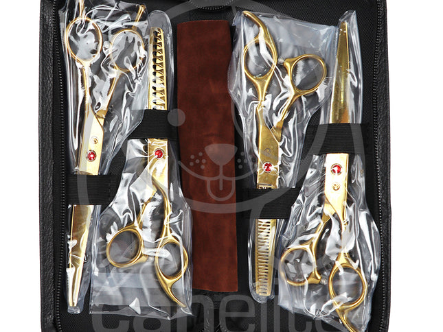 Purple Dragon Set tijeras 7"