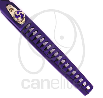 Purple Dragon Tijera Diente Tiburón 7"