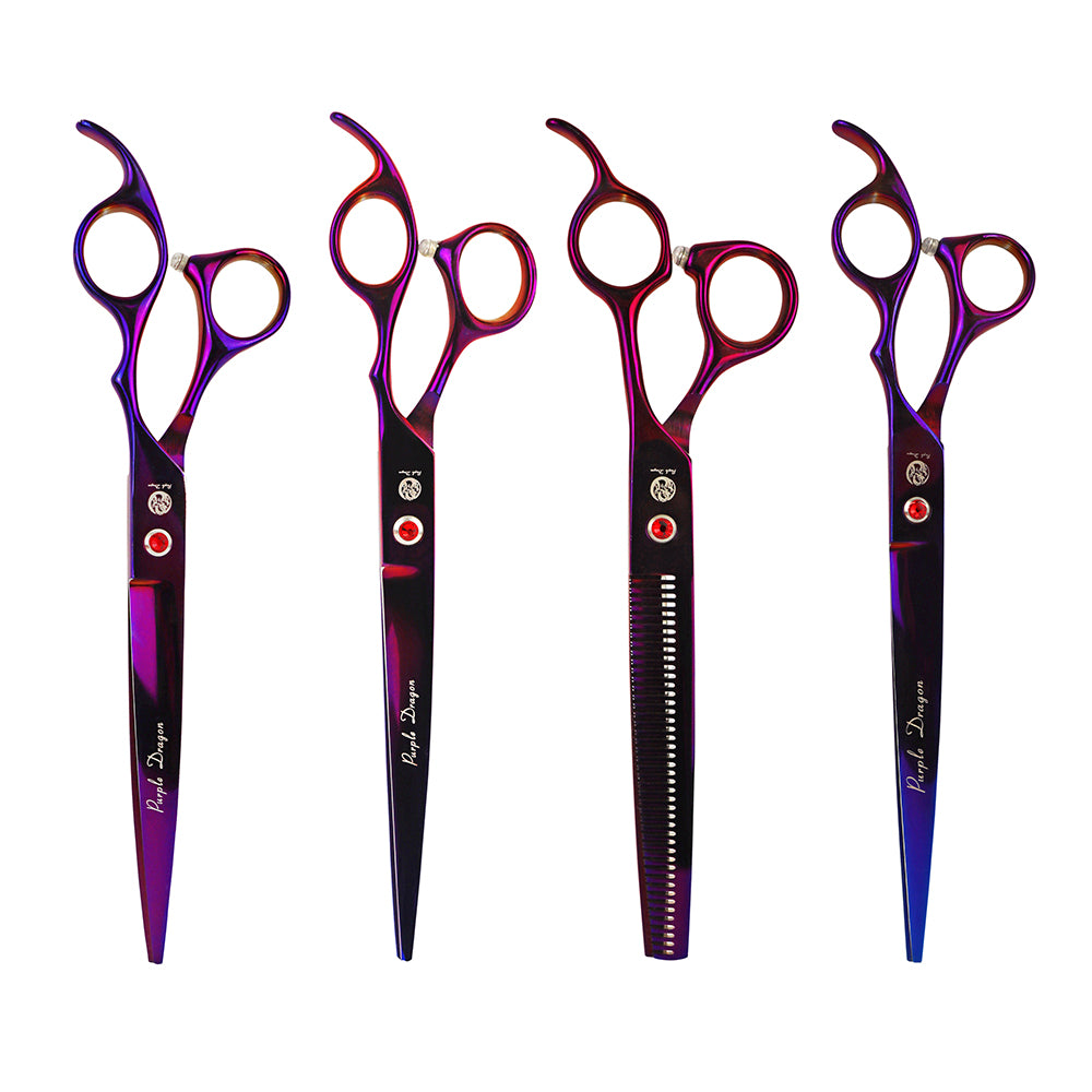 Set tijeras Purple Dragon 8"