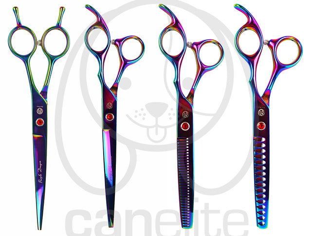 Purple Dragon Set tijeras 7"