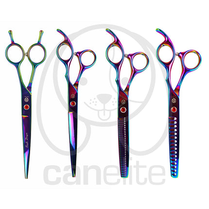 Purple Dragon Set tijeras 7"