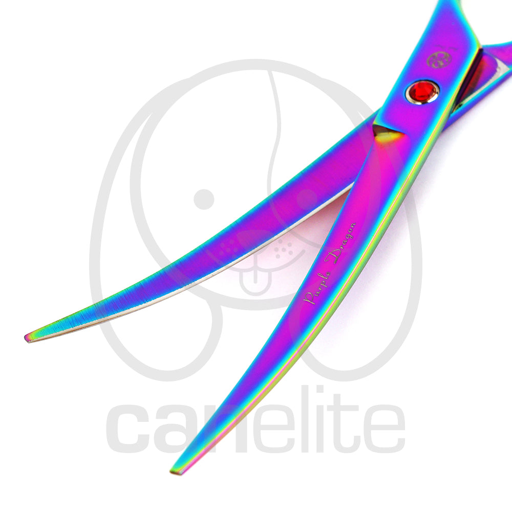 Purple Dragon Set tijeras 7"