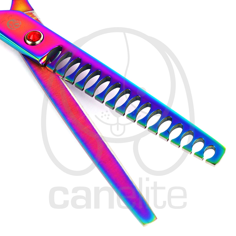 Purple Dragon Set tijeras 7"