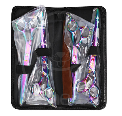 Set tijeras Purple Dragon 8"