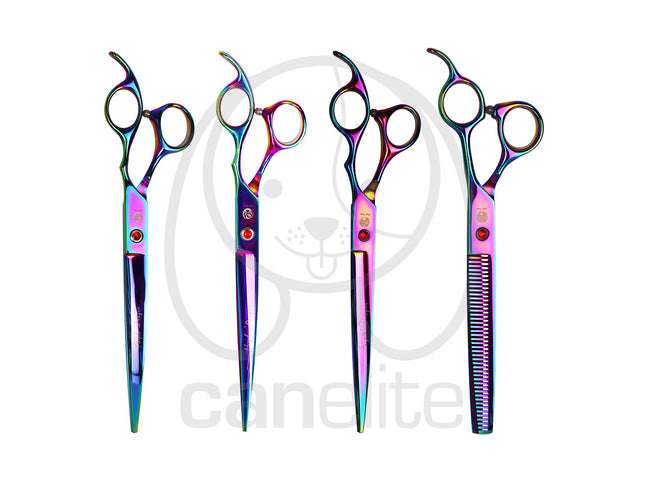Set tijeras Purple Dragon 8"