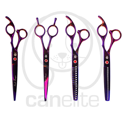 Purple Dragon Set tijeras 7"