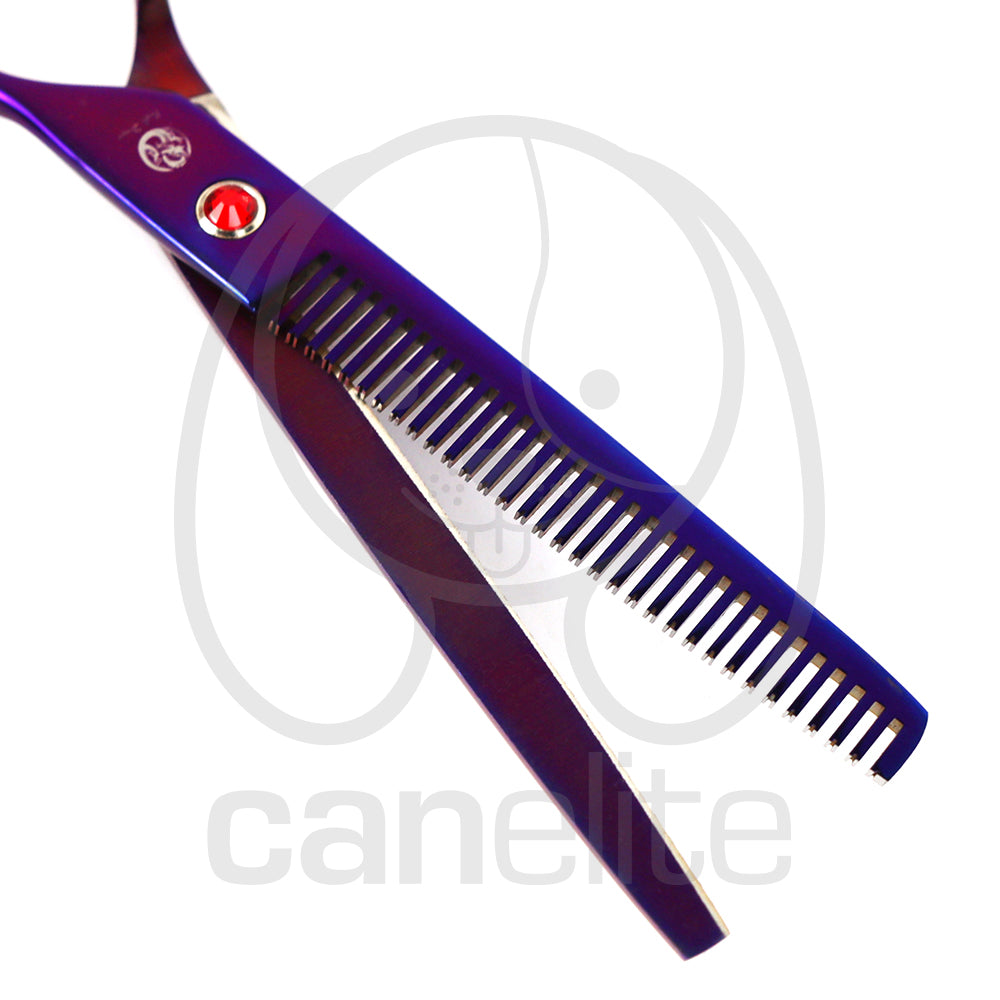 Purple Dragon Set tijeras 7"
