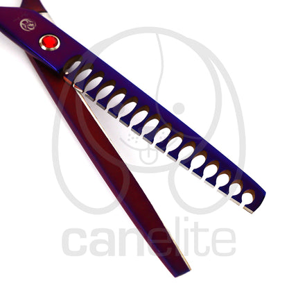 Purple Dragon Set tijeras 7"