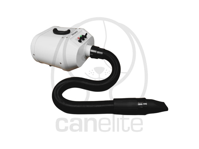 Turbina Uragano doble motor Groompet con soporte de muro