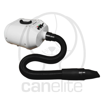 Turbina Uragano doble motor Groompet con soporte de muro