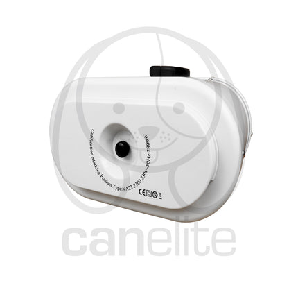 Turbina Uragano doble motor Groompet con soporte de muro