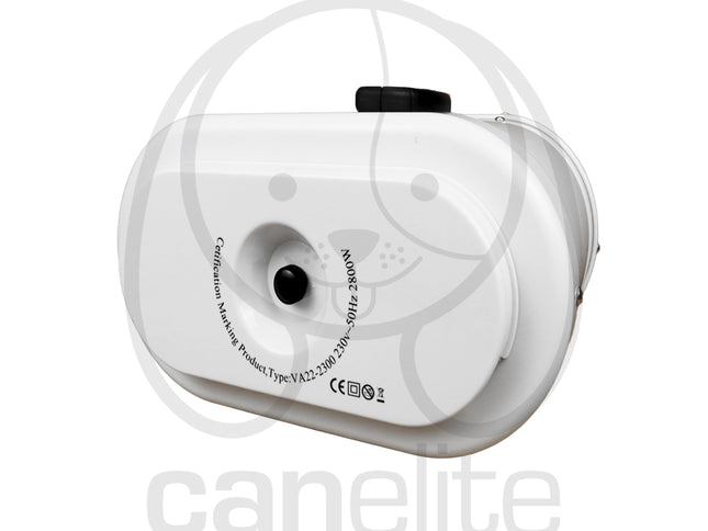 Turbina Uragano doble motor Groompet con soporte de muro