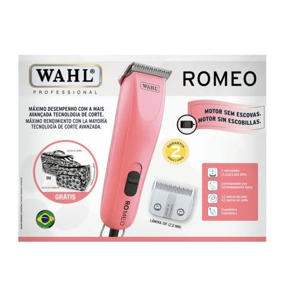 WAHL Maquina Profesional ROMEO + BOLSO GRATIS