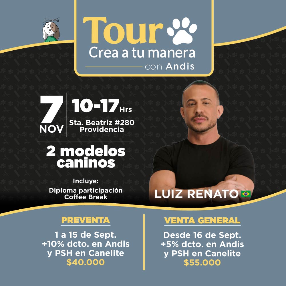 Preventa Evento Tour Andis 2025