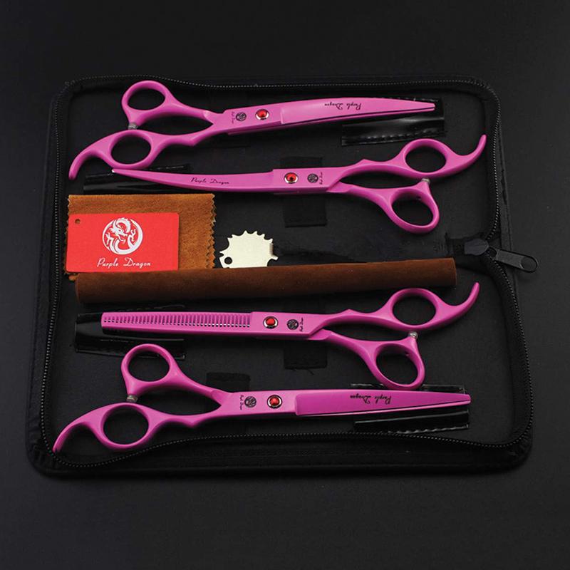 Set de tijeras Purple Dragon 7 pulgadas