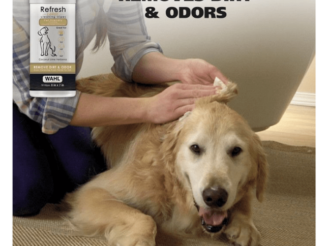 Toallita de limpieza para perros Wahl Home