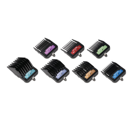 Set Alzadores Andis 7 piezas plastico clip
