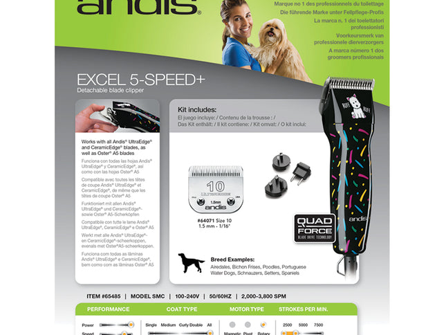 Andis Excel 5 Velocidades