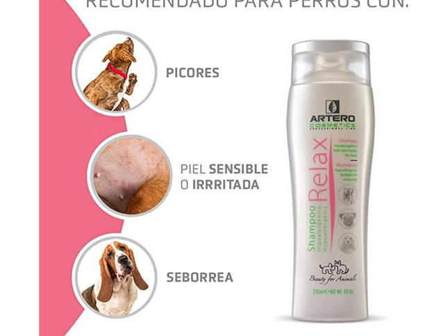 Artero Champú Relax 250ml (Piel Sensible)