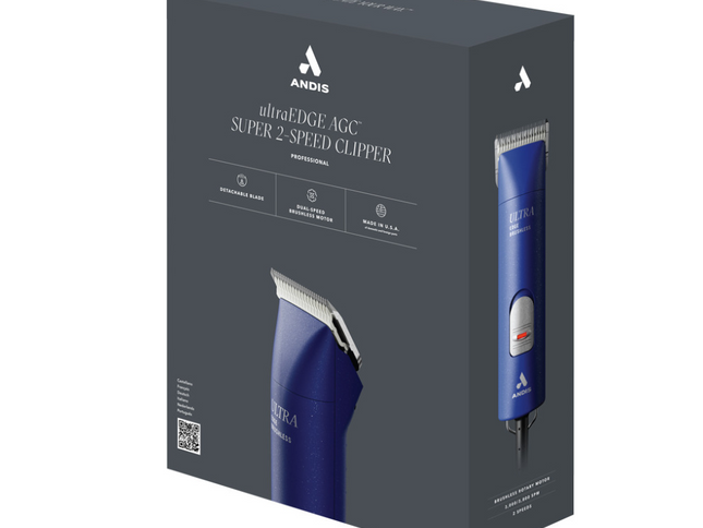 Andis AGC 2 Velocidades Ultraedge Brushless Azul