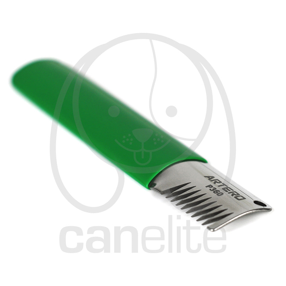 Artero Cuchilla Stripping Verde Diente Muy Ancho