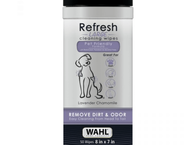 Toallita de limpieza para perros Wahl Home