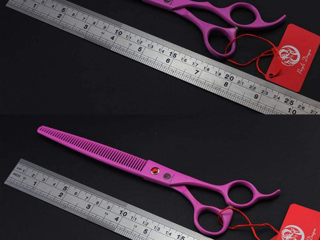 Set tijeras Purple Dragon 8"