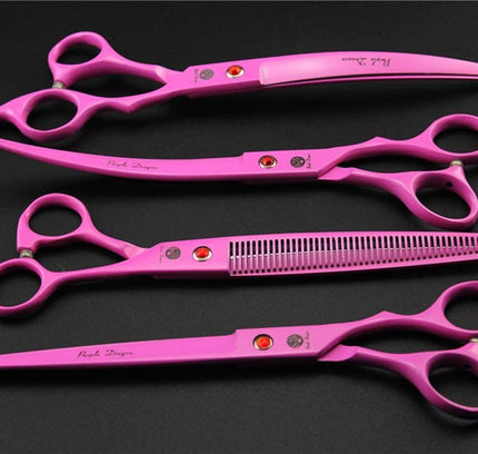 Set tijeras Purple Dragon 8"