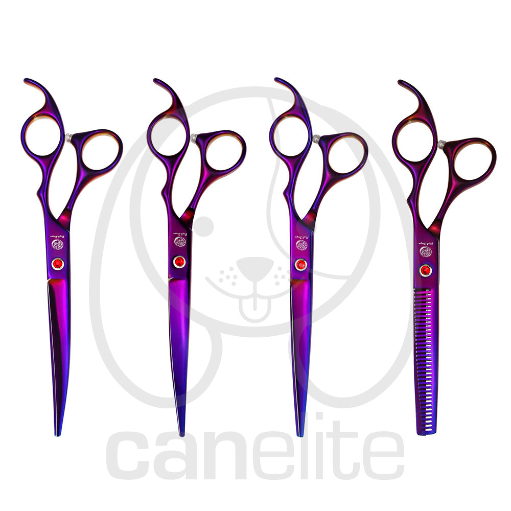 Set de tijeras Purple Dragon 7 pulgadas